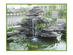 南寧景觀水池設計 花園水池制作工程_供應產品_廣西南寧風生水起園林景觀工程_廣西南寧風生水起園林景觀工程專業設計制作假山、景觀石、防腐木工程、水幕.